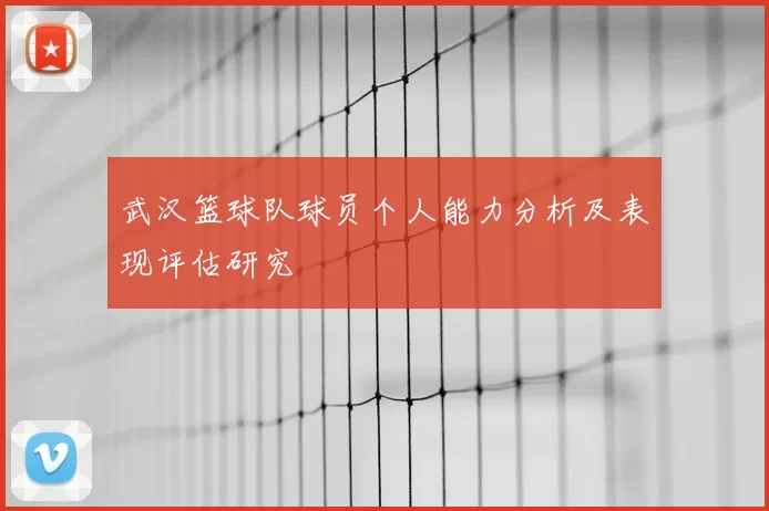 武汉篮球队球员个人能力分析及表现评估研究