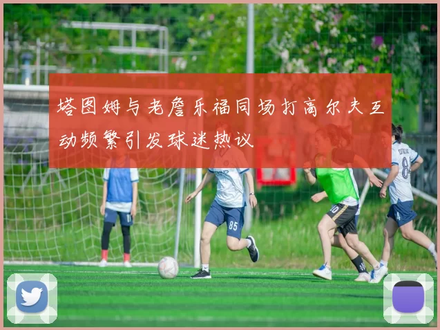 塔图姆与老詹乐福同场打高尔夫互动频繁引发球迷热议