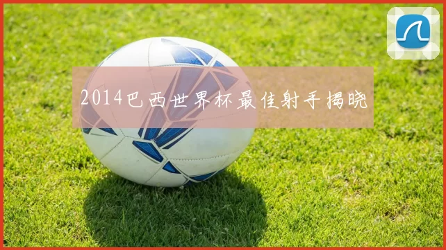 2014巴西世界杯最佳射手揭晓