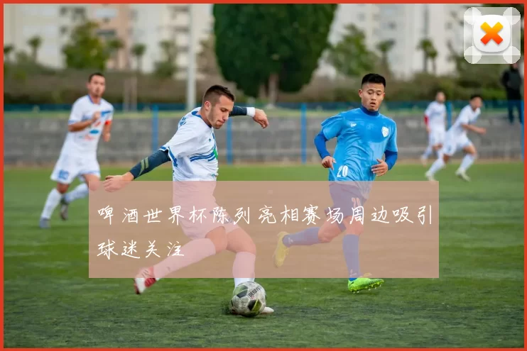啤酒世界杯陈列亮相赛场周边吸引球迷关注
